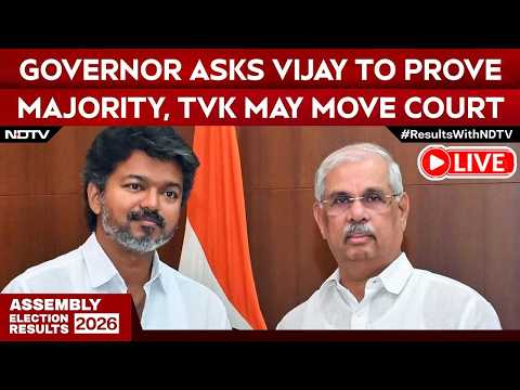 TVK Vijay News LIVE | Governor Asks Vijay To Prove Majority For Oath, TVK May Move Court: Sources
