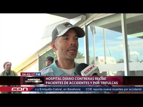 Hospital Dario Contreras recibe pacientes de accidentes y por trifulcas