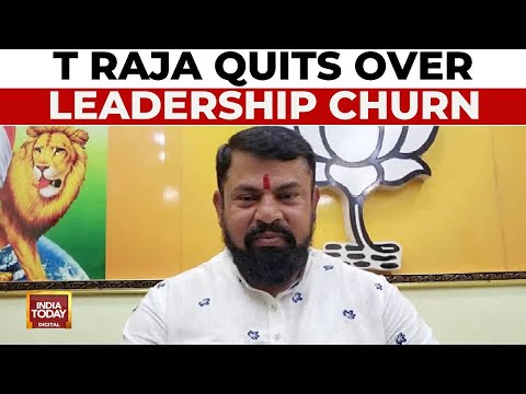 T Raja Resigns From Telangana BJP, Protests Ramchandra Rao's Likely Appointment As State Chief