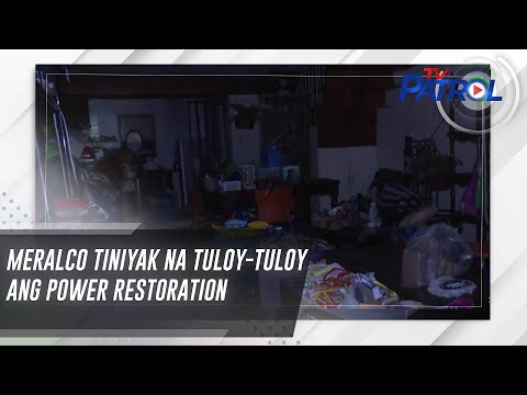 Meralco tiniyak na tuloy-tuloy ang power restoration | TV Patrol