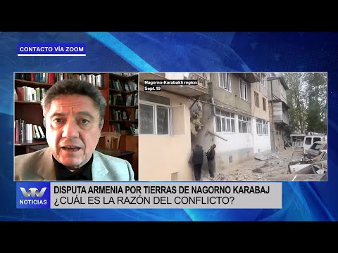 Edición mediodía 21/09 | Análisis de Claudio Fantini: disputa armenia por tierras de Nagorno-Karabaj