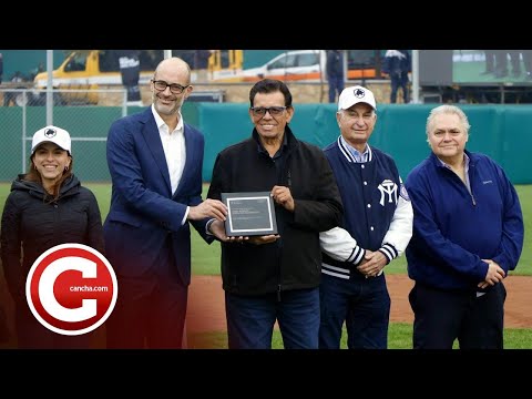 Inaugura Fernando Valenzuela estadio en San Pedro