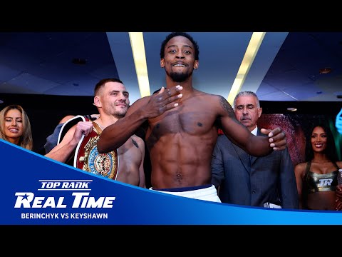 The Chaotic Aftermath After Berinchyk Pushes Keyshawn Off Stage at Weigh-In | REAL TIME EP. 4