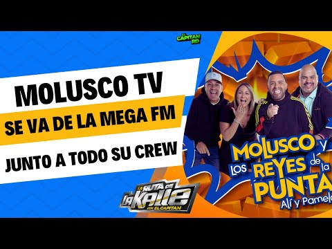 Molusco se va de la Mega FM y SBS junto a todo su equipo de trabajo y programas