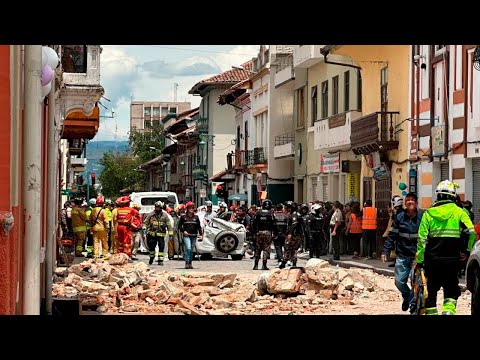 Un terremoto en la frontera de Perú y Ecuador, dejó como saldo 15 muertos y cientos de heridos