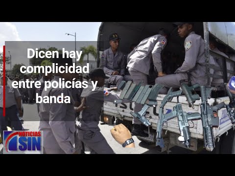 Dicen hay complicidad entre policías y banda