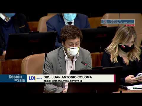 Votación proyecto 10% AFP | Intervención diputado Juan Antonio Coloma