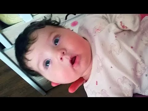 Baby Lile's Hilarious Reaction to DAD's Evil Laugh