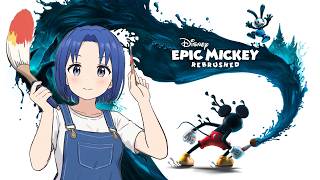 #01【 Disney Epic Mickey: Rebrushed 】ハハッ