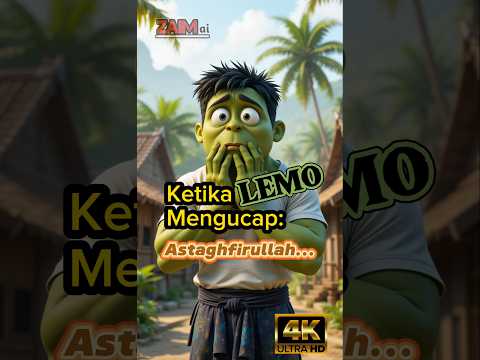 ketika lemo mengucap: Astaghfirullah #shorts #edukasi #marvel #hulk #kartun #avengers #superhero
