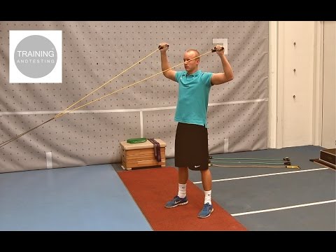 Thera-Band / Tube / Elastic Band Part I: Upper Body Warm Up and Resistance Exercises