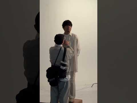 新アーティスト写真の撮影風景を公開🎥✨ #秦基博 #ポケットに魔法を入れて #hata20th