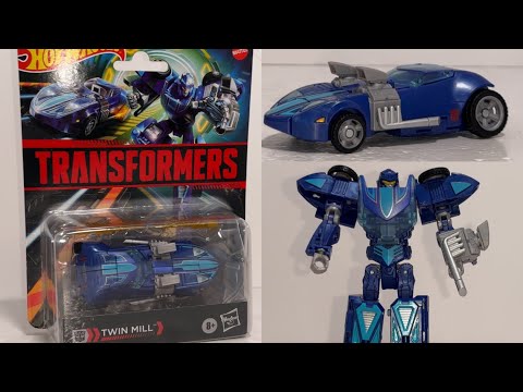 How to transform Twin Mill. Transformers hot wheels collaboration figure 