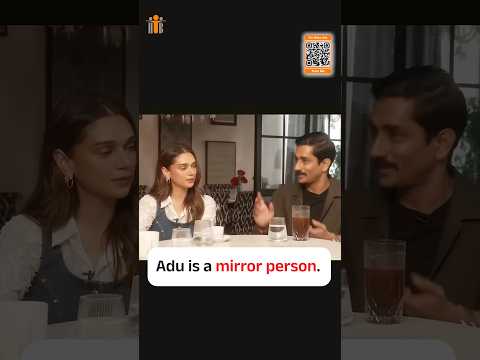 🔥 Watch Till End “Mirror Person” Meaning By Aditi Rao #explore #shorts #ytshorts #learnenglish