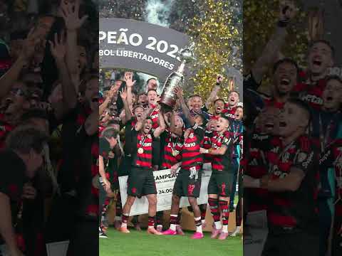 🎥🏆 ¡FLAMENGO LEVANTA LA CONMEBOL #LIBERTADORES! #GLORIAETERNA
