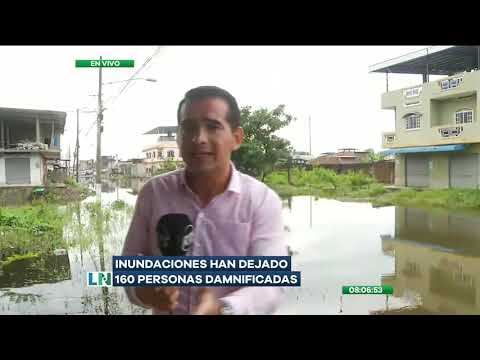 Inundaciones dejó el saldo de 160 damnificados en el cantón Milagro