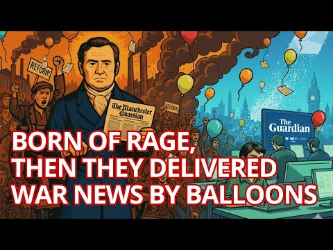 THE GUARDIAN. History of newspaper born of rage 🟠 #mediaHISTORY [AUDIO🎙️] PODCAST