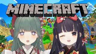 【コラボ】【Minecraft】村でウーパールーパーを飼育するぞーーーーーー【神家胡蝶/羊睡レテ】