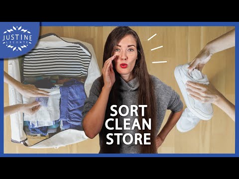 Video: Pro tips to sort, clean & store your clothes + laundry hack | CAPSULE WARDROBE GUIDE