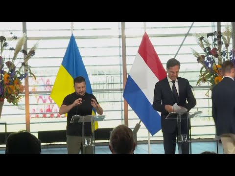 Zelenskyy thanks Rutte for F-16s as Dutch supply of fighter jets to Ukraine agreed