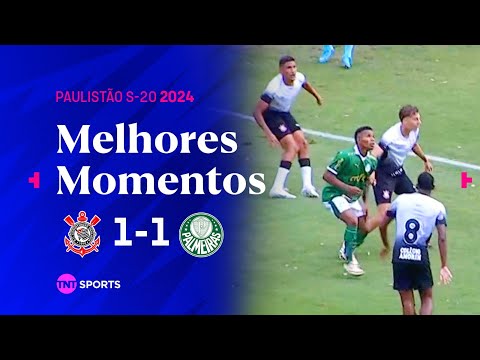 CORINTHIANS E PALMEIRAS EMPATAM NA IDA DAS QUARTAS DO PAULISTÃO SUB 20!