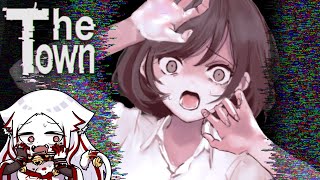 【TheTown】謎解きホラゲーで町探索！百合カップルの謎を暴くべく、よく喋ってよくビビるねこちゃんが迷子になるぞ♥【成人向け漫画家 個人V
