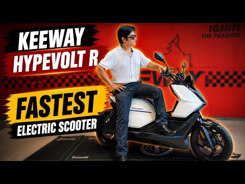 Keeway Hypevolt R Review ⚡ Fastest Electric Scooter? | Top Speed, Range & Price |