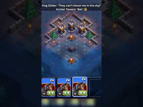 Clash of Clans Funny Attack #shorts #clashofclans #gaming #shortvideo#cocshorts #comedy #clashshorts