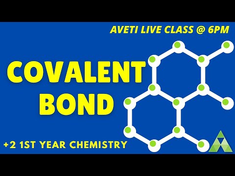 Class 11| Plus two first year Chemistry| Covalent Bond| Chemical Bonding| Aveti Learning