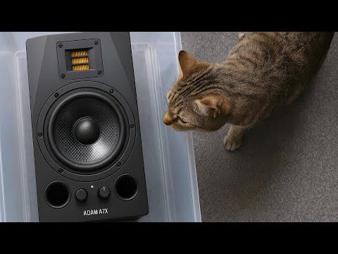 Opening an Adam Audio A7X Studio Monitor