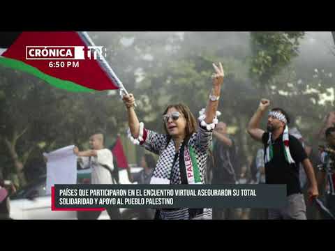 Nicaragua reafirma su respaldo a la lucha del pueblo de Palestina