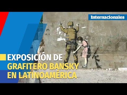El enigmático Banksy llega a Latinoamérica, con primera parada en Chile