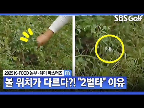[2025 KLPGA] 파에서 더블 보기로.. 리플레이스 실수.. 이동은, 2벌타!!_K-FOOD 놀부·화미 FR