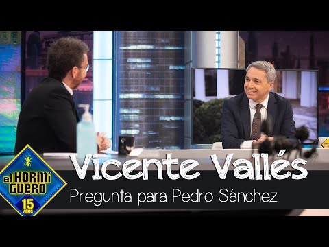 Vicente Vallés plantea la pregunta que le haría a Pedro Sánchez en una entrevista – El Hormiguero