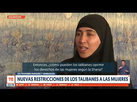 Nuevas restricciones de los talibanes a las mujeres: Les prohíben parques y gimnasios