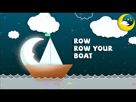 Row Row Row Your Boat Lullaby Song | Bedtime Lullabies | Songs For Babies | Mango Lullabies