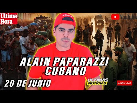 Alain Paparazzi Cubano EN VIVO HOY LA VOZ DEL PUEBLO