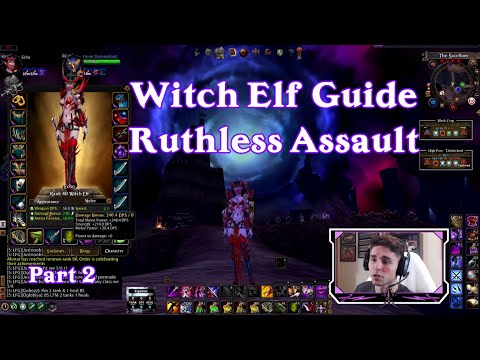 Warhammer RoR: Witch Elf Guide Pt. 2 - Ruthless Assault DPS Build