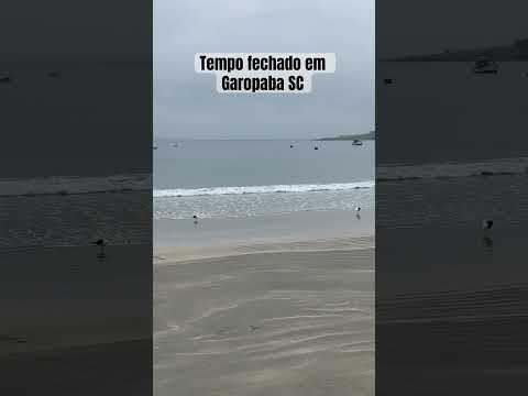 Tempo fechado em Garopaba SC