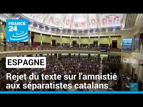 Les députés espagnols refusent d'accorder l'amnistie aux séparatistes catalans, revers pour Sanchez