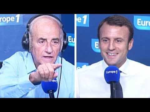 Vous voilà, la génération sans langue de bois : Macron interviewé par Elkabbach (archives 2014)