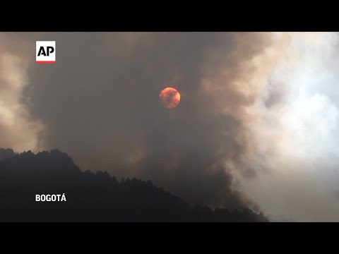 Colombia declara desastre y calamidad por incendios y pide ayuda internacional