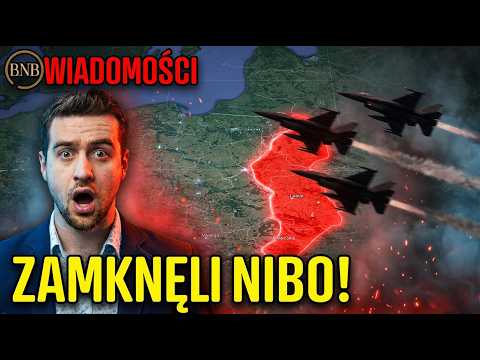 PILNE! Polska ZAMYKA NIEBO Przy Granicy! Wojsko Przejmuje Kontrolę. Co  TRZEBA Wiedzieć?