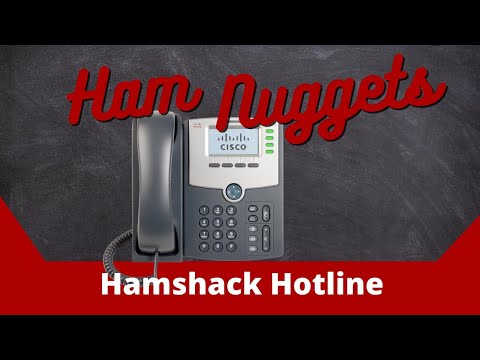 Hamshack Hotline Live Setup - Ham Nuggets 2022-05-09
