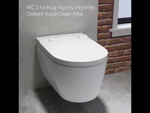 Nowa łazienka z toaletą myjącą AquaClean Alba