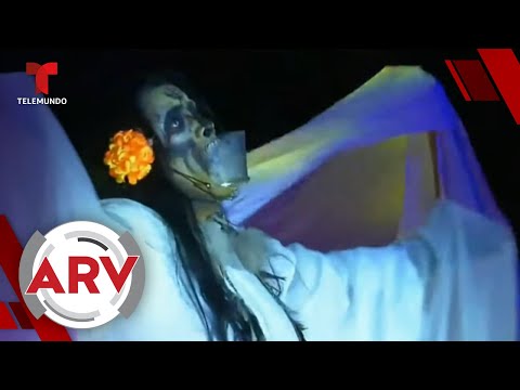 Realizan espectáculo de 'La Llorona' en México | Al Rojo Vivo | Telemundo