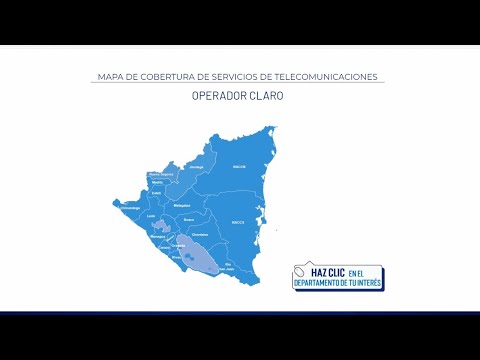 Mapa interactivo de Telcor presenta cobertura nacional en telecomunicaciones