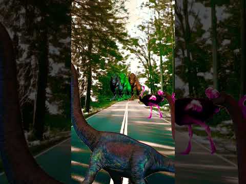 Big dinosaur Chase and chasing part-327#dinomonster #pterosaurus #dino #trex #jurassicpark #shorts