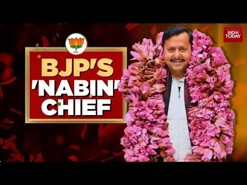 Nitin Nabin Takes Charge As BJP National President; PM Modi Calls Him 'My Boss' | India Today
