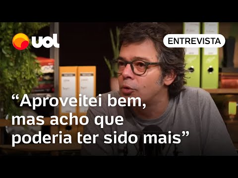 Bruno Mazzeo fala da fase de pegador:  'Poderia ter sido mais'